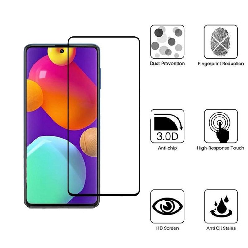 گلس گوشی سامسونگ Galaxy M62/F62 بوف 5D مدل Fm33 - Buff Fm33 Galaxy M62/F62 Screen Protector