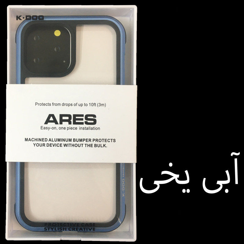 کاور گوشی اپل iPhone 12 / 12 pro کی دوو مدل ARES - K-DOO ARES cover for iPhone 12 / 12 pro