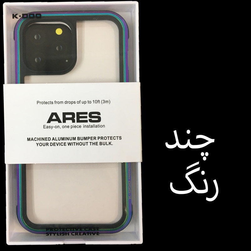 کاور گوشی اپل iPhone 12 / 12 pro کی دوو مدل ARES - K-DOO ARES cover for iPhone 12 / 12 pro