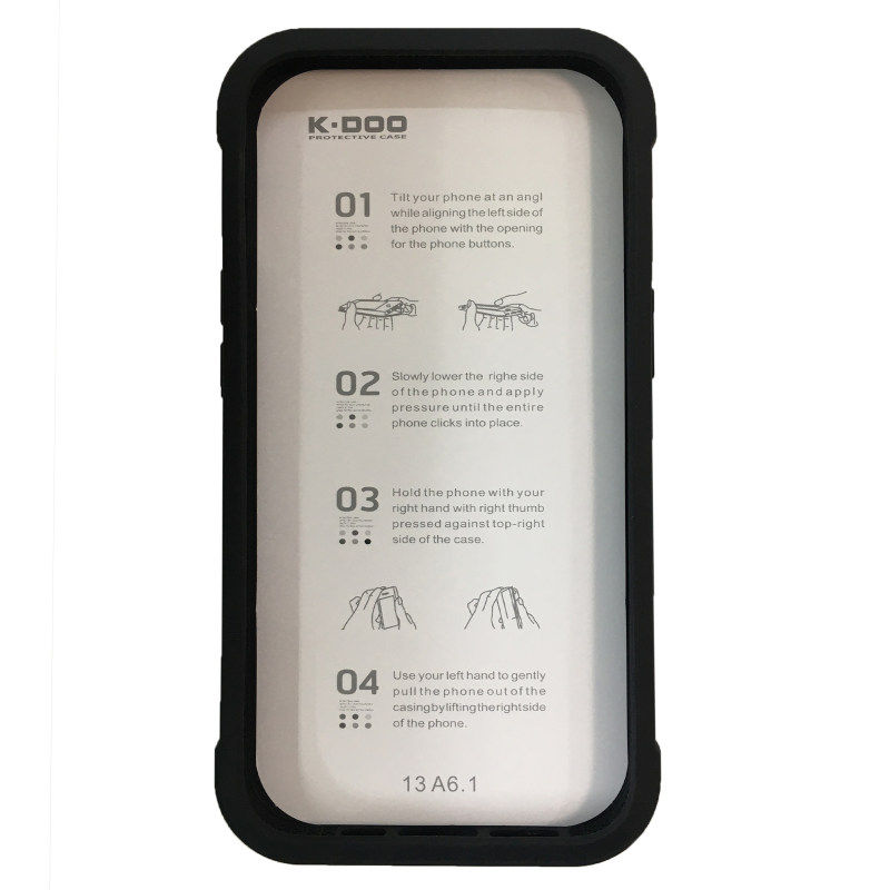 کاور گوشی اپل iPhone 12 / 12 pro کی دوو مدل ARES - K-DOO ARES cover for iPhone 12 / 12 pro