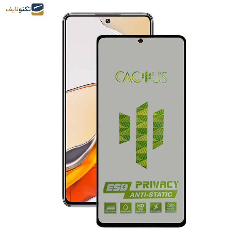 محافظ صفحه نمایش حریم شخصی اِپیکوی مدل Cactus-ESD-Privacy مناسب برای گوشی موبایل شیائومی Mi 12T Pro - Mi 12T - Mi 11T Pro - Mi 11T - Epicoy Cactus-Privacy Glass Screen Protector For Xiaomi Mi 12T Pro - Mi 12T - Mi 11T Pro - Mi 11T