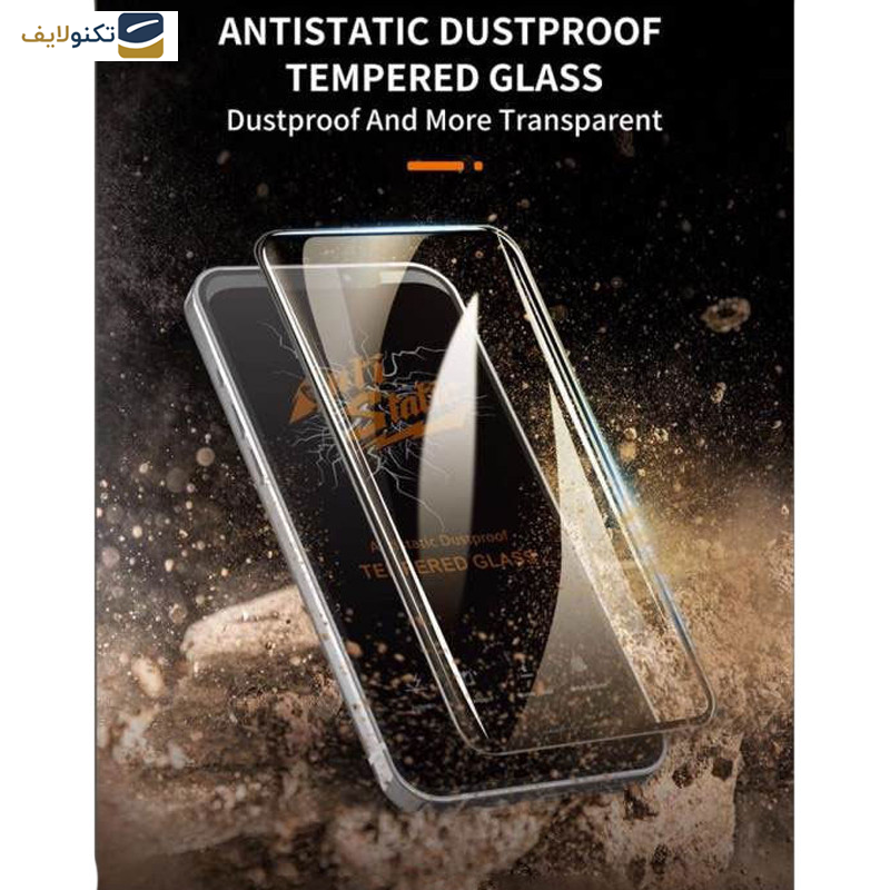 محافظ صفحه نمایش اپیکوی مدل Antistatic Dustproof مناسب برای گوشی موبایل ناتینگ Nothing Phone 2 - Epicoy Antistatic Dustproof Glass Screen Protector For Nothing Phone 2