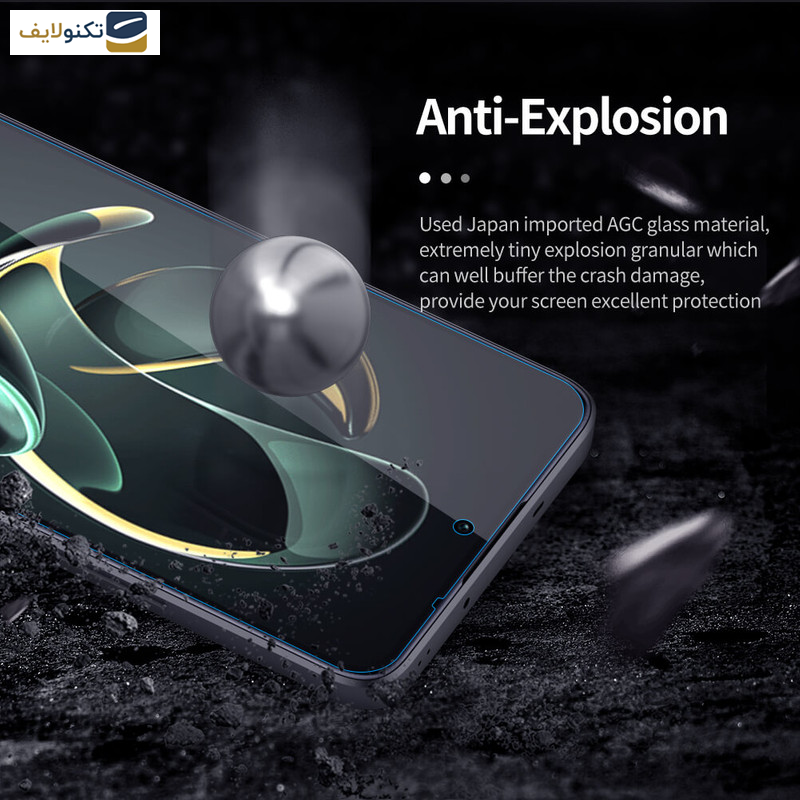 محافظ صفحه نمایش نیلکین مدل H Plus Pro مناسب برای گوشی موبایل شیائومی 13T - 13T Pro - Redmi K60 Ultra - Nillkin Amazing H Plus Pro tempered glass screen protector for Xiaomi 13T - 13T Pro - Redmi K60 Ultra