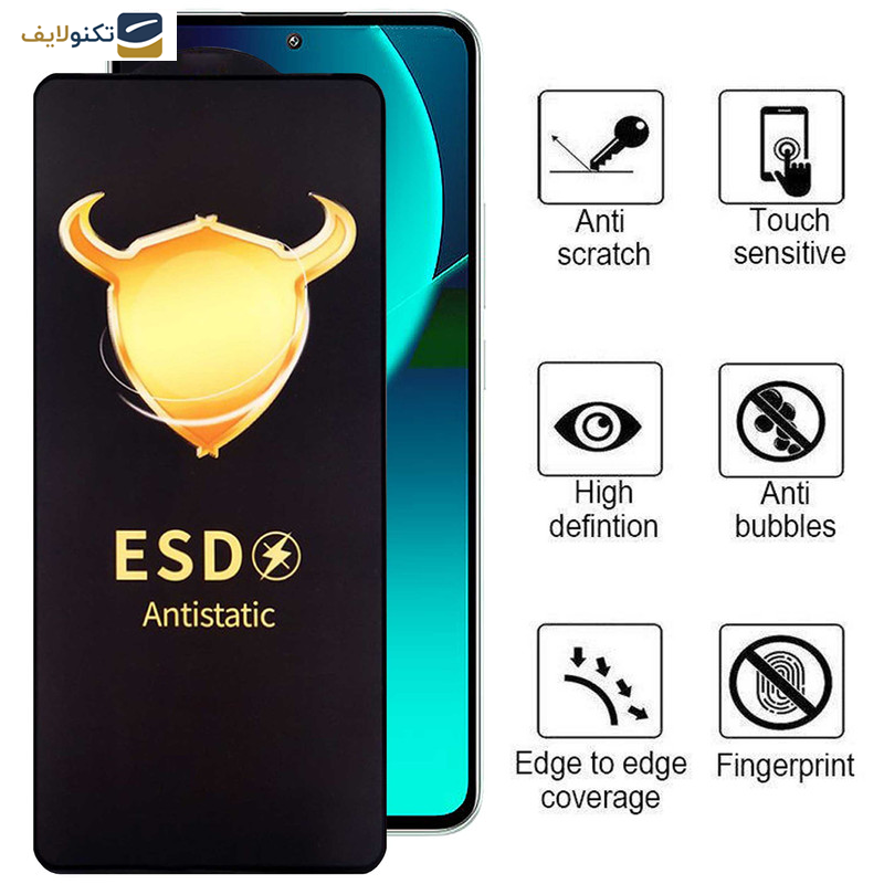 محافظ صفحه نمایش اِپیکوی مدل Gden ESD مناسب برای گوشی موبایل شیائومی 13T Pro - 13T - Redmi K60 Ultra - 