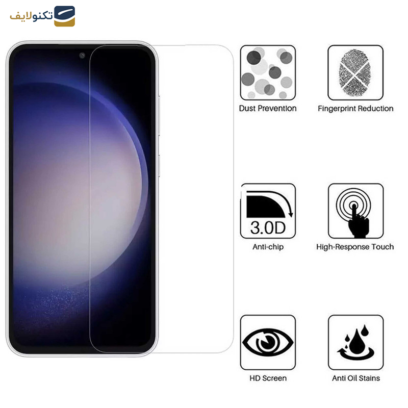 محافظ صفحه نمایش اِپیکوی مدل Clear Pro مناسب برای گوشی موبایل سامسونگ Galaxy S23 FE - A54 - 