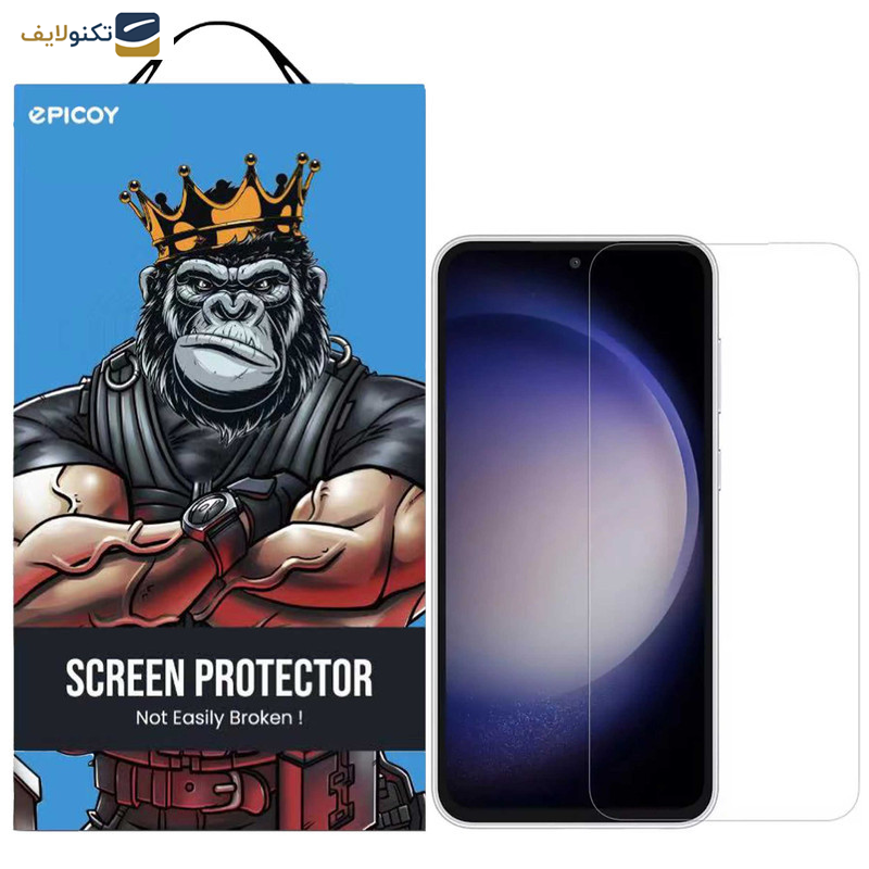 محافظ صفحه نمایش اِپیکوی مدل Clear Pro مناسب برای گوشی موبایل سامسونگ Galaxy S23 FE - A54 - 