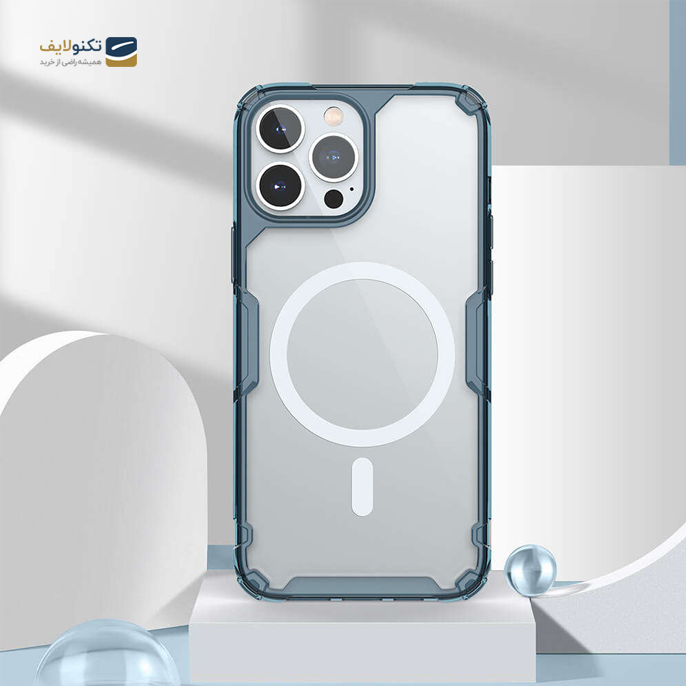 کاور نیلکین مدل Nature Pro Magnetic مناسب برای گوشی موبایل اپل iPhone 13 Pro Max - Nillkin Nature TPU Pro Magnetic case for Apple iPhone 13 Pro Max