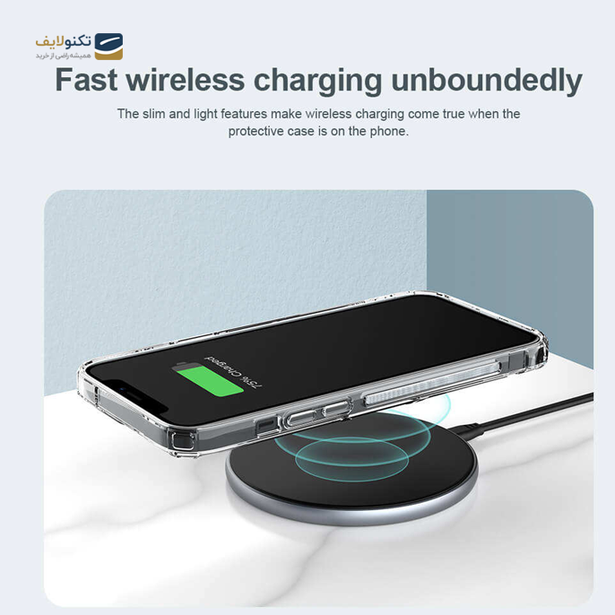 کاور نیلکین مدل Nature Pro Magnetic مناسب برای گوشی موبایل اپل iPhone 13 Pro Max - Nillkin Nature TPU Pro Magnetic case for Apple iPhone 13 Pro Max