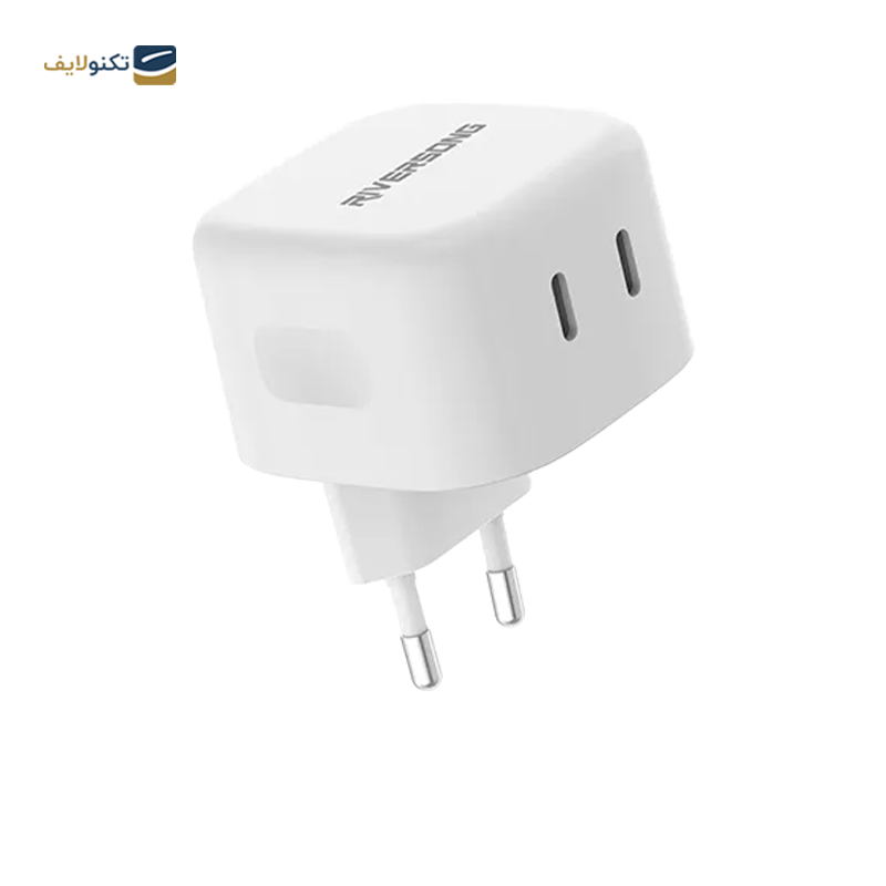 شارژر دیواری ریورسانگ مدل PowerKub G35 AD107 توان 35 وات - Riversong PowerKub G35 AD107 35watts wall charger