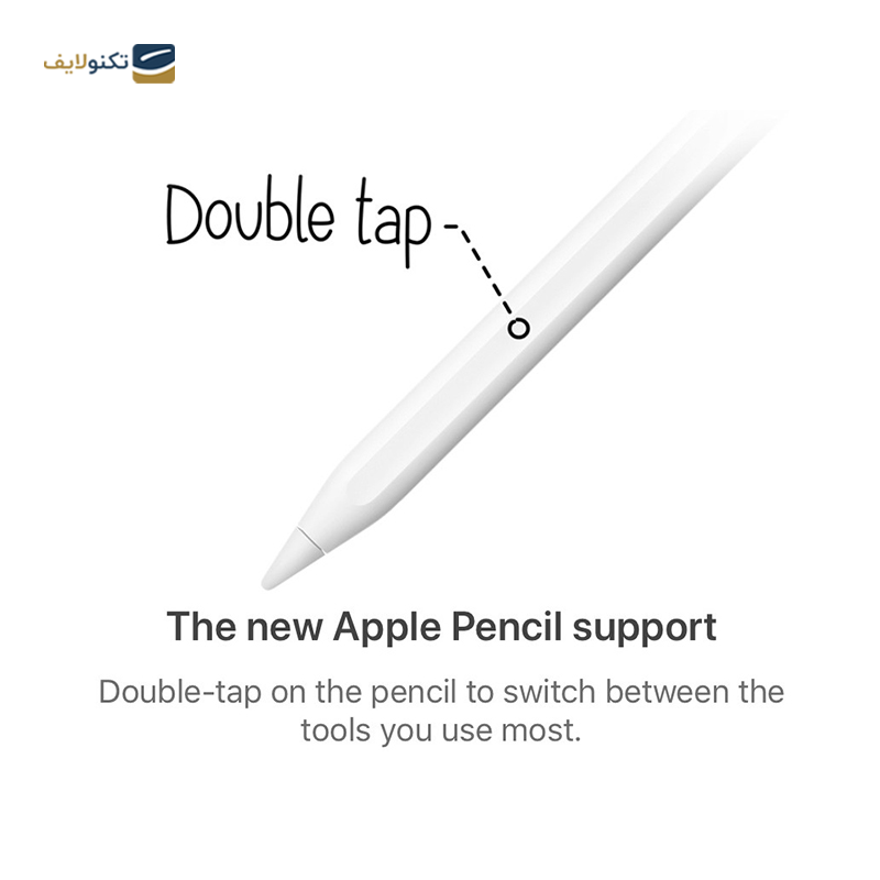 قلم لمسی اپل مدل Pencil 2nd Generation - Apple Pencil 2nd Generation Stylus Pen