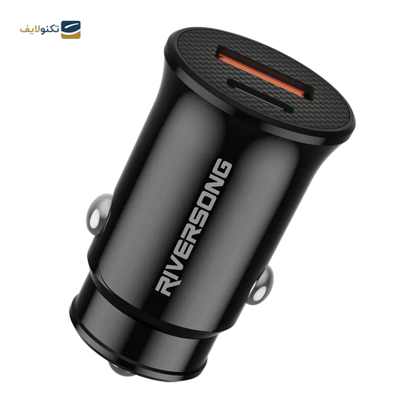 شارژر فندکی ریورسانگ مدل Safari S9 CC22 توان 20 وات - Riversong Safari S9 CC22 20watts Car charger