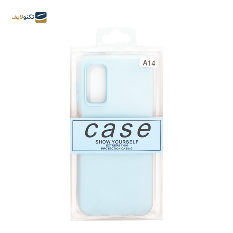 قاب گوشی سامسونگ گلکسی Galaxy A14 مدل سیلیکونی پشت مات - Silicone Mate Back Cover For Samsung Galaxy A14