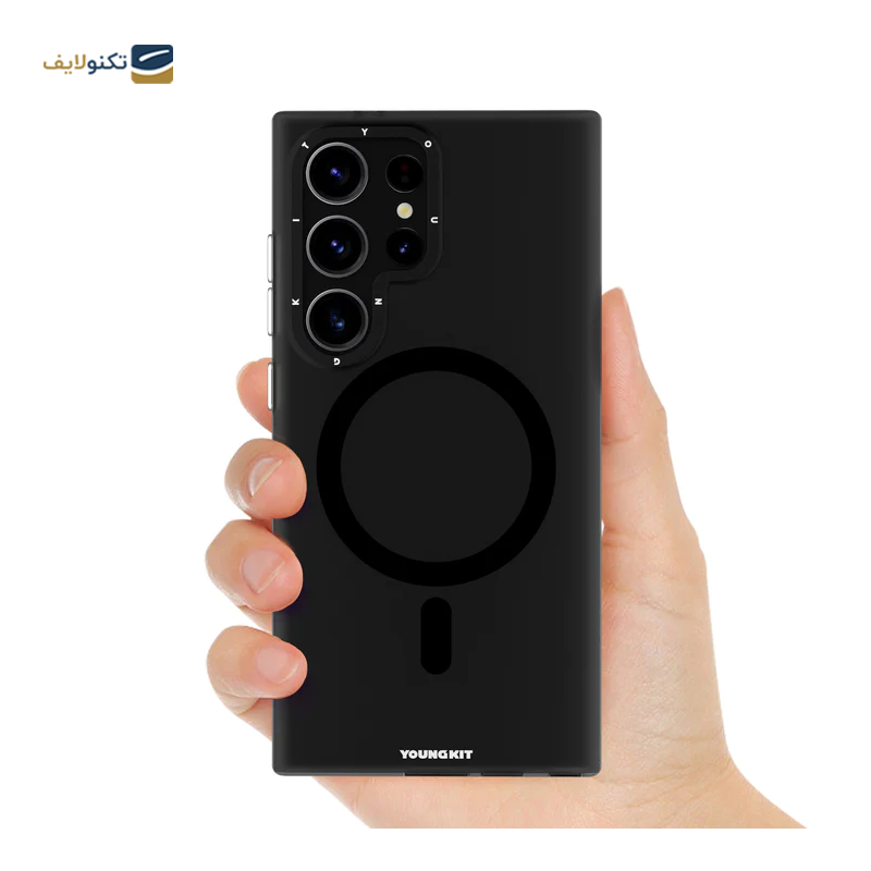 قاب گوشی سامسونگ Galaxy S24 Ultra مدل یانگ کیت Hidden Sand Magsafe - Hidden Sand Magsafe Cover For Samsung Galaxy S24 Ultra