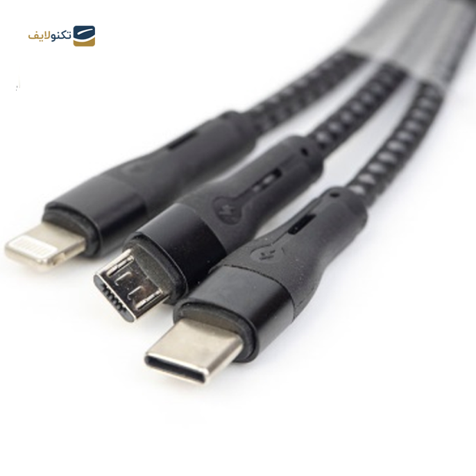  کابل 3 به 1 هیسکا مدل LX33 طول 1 متر - CHARGING Cable LX33