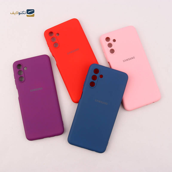 کاور سیلیکونی محافظ لنزدار مناسب برای گوشی موبایل سامسونگ مدل A04s - Silicone Cover For Samsung Galaxy A04s