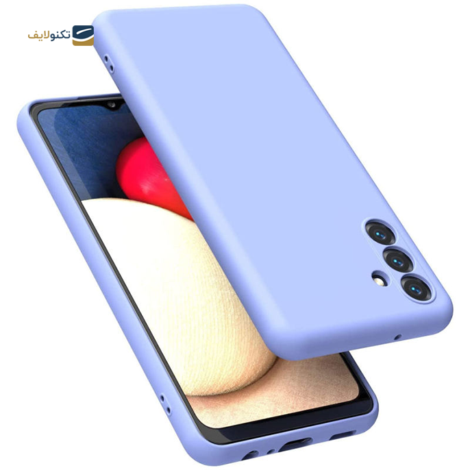 کاور سیلیکونی محافظ لنزدار مناسب برای گوشی موبایل سامسونگ مدل A04s - Silicone Cover For Samsung Galaxy A04s