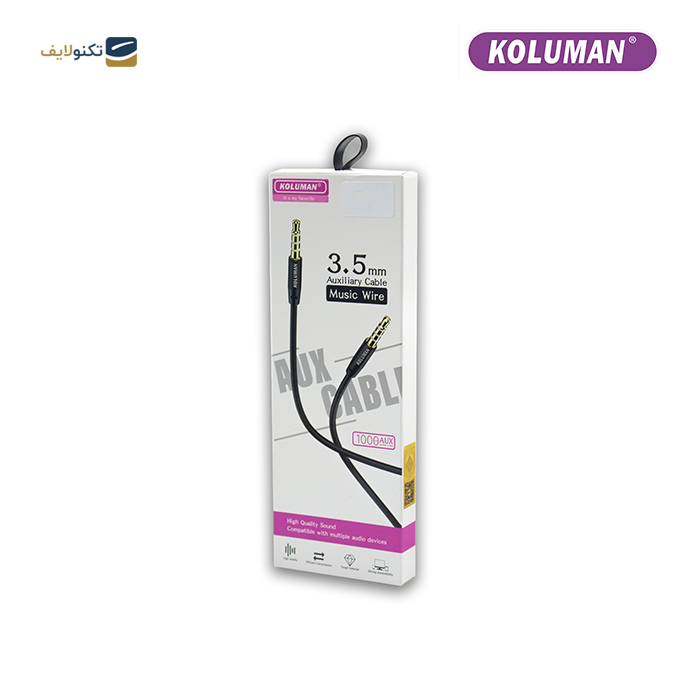  کابل AUX کلومن مدل KA-31 - KOLUMAN AUX CABLE KA-31