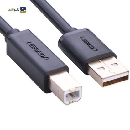 کابل تبدیل USB-A به USB-B یوگرین US135 مدل 10350 طول 1.5 متر - UGREEN US132-10350 USB 2.0 AM to BM Print Cable 1.5m