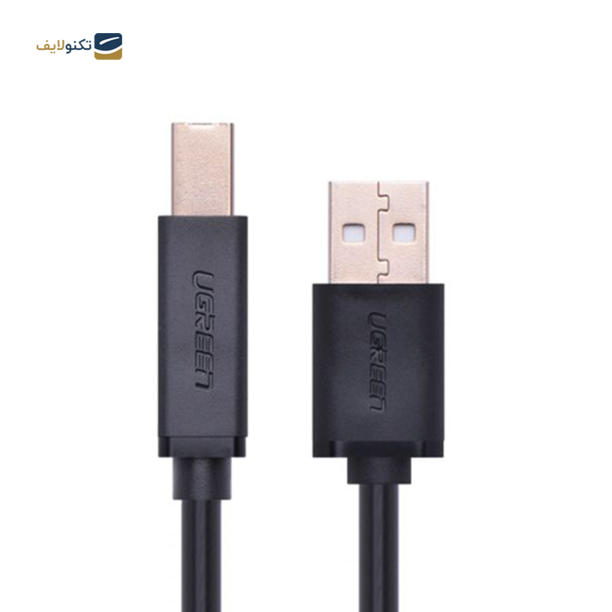 کابل تبدیل USB-A به USB-B یوگرین US135 مدل 20847 طول 2 متر - UGREEN US132-20847 USB 2.0 AM to BM Print Cable 2m