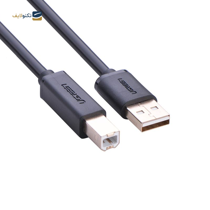 کابل تبدیل USB-A به USB-B یوگرین US135 مدل 20847 طول 2 متر - UGREEN US132-20847 USB 2.0 AM to BM Print Cable 2m