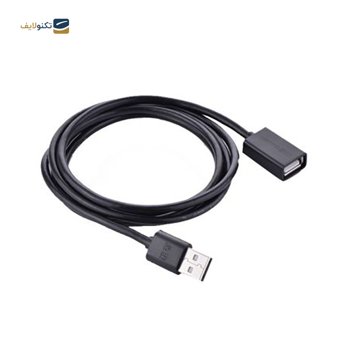 کابل تبدیل USB نری به مادگی یوگرین US103 مدل 10318 طول 5 متر - UGREEN US103-10318 USB2.0 Extension Cable 5m