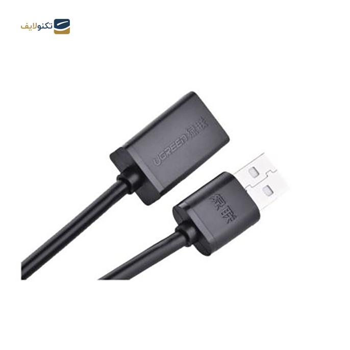 کابل تبدیل USB نری به مادگی یوگرین US103 مدل 10318 طول 5 متر - UGREEN US103-10318 USB2.0 Extension Cable 5m
