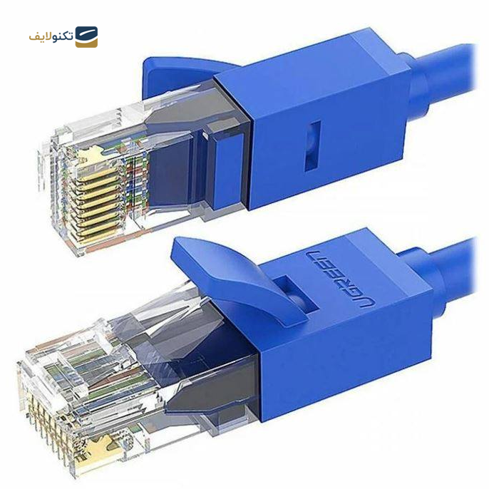 کابل شبکه Cat6 یوگرین NW102 مدل 11201 طول 1 متر - UGREEN NW102-11201 Cat 6 U/UTP Lan Cable 1m