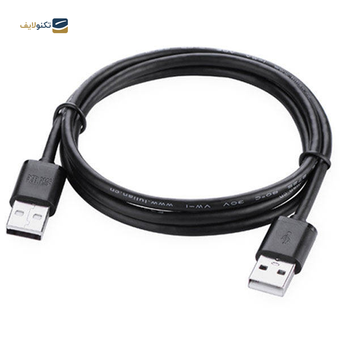 کابل تبدیل USB به USB یوگرین US102 مدل 10309 طول 1 متر - UGREEN US102-10309 USB Link Cable 1m