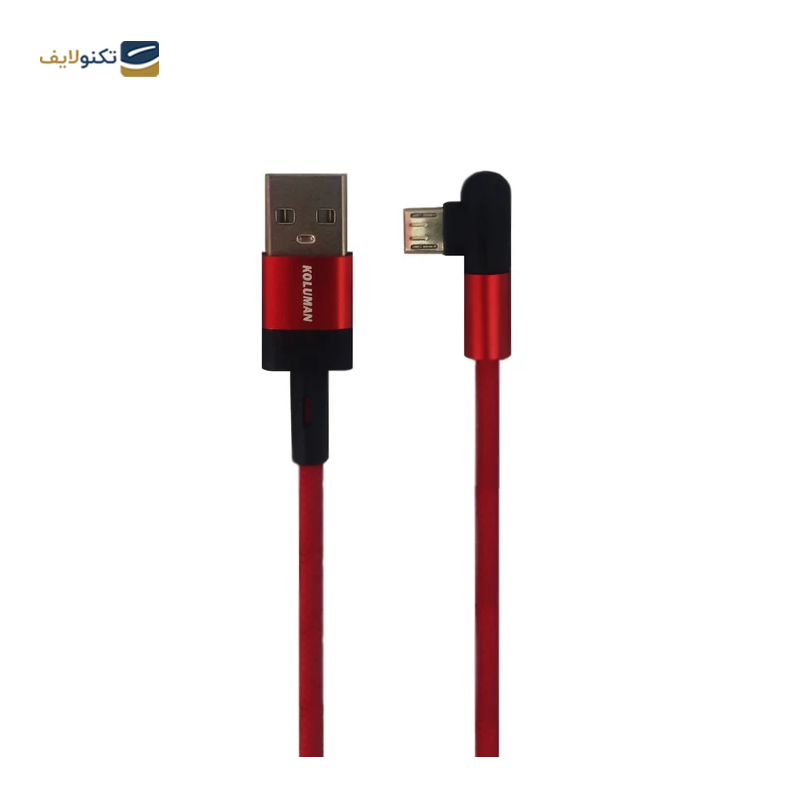 کابل تبدیل USB به MICRO USB کلومن مدل KD-51 - KOLUMAN KD-51 USB TO MICRO USB CHARGE AND SYNC DATA CABLE