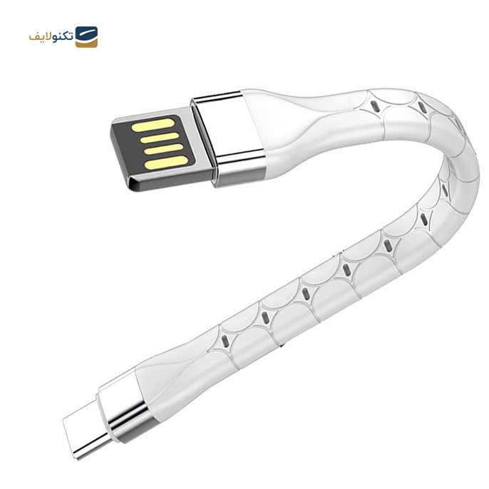  کابل تایپ سی هیسکا مدل LX1015 طول 0.15 متر - Type-C Cable Hiska LX1015