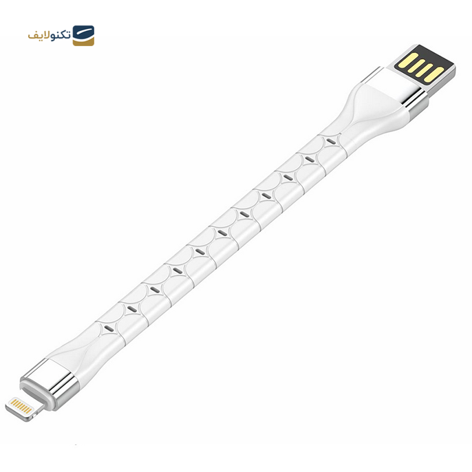  کابل لایتنینگ هیسکا مدل LX1015 طول 0.15 متر - Hiska Lightning Cable LX1015