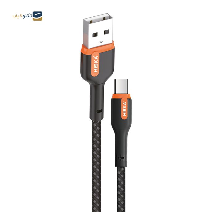 کابل تایپ سی هیسکا مدل LX835 طول 1 متر - Hiska Cable Type-C LX835