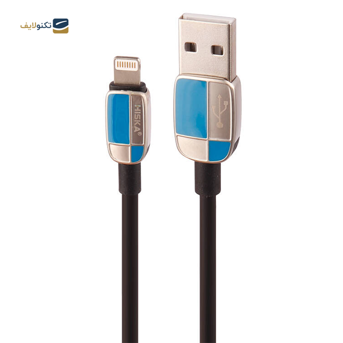 کابل لایتنینگ هیسکا مدل LX833 طول 1 متر - Hiska lightning Cable LX833