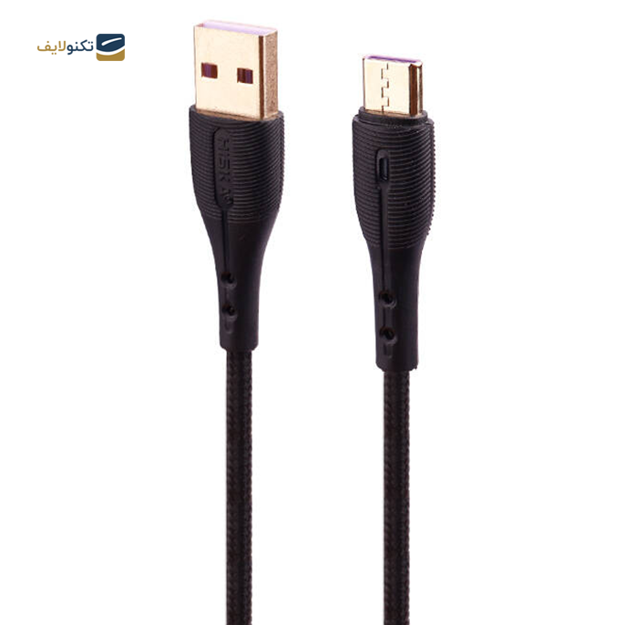 کابل تایپ سی هیسکا مدل LX832 طول 1 متر - Hiska LX-832 5A 1m Type-C Cable