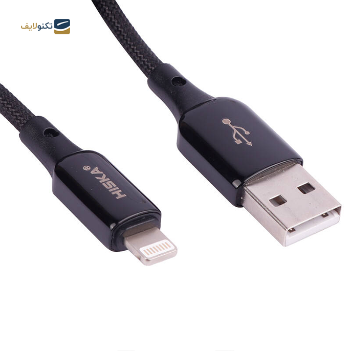 کابل لایتنینگ هیسکا مدل LX831 طول 1 متر - Hiska LX-831 5A 1m Lightning Cable