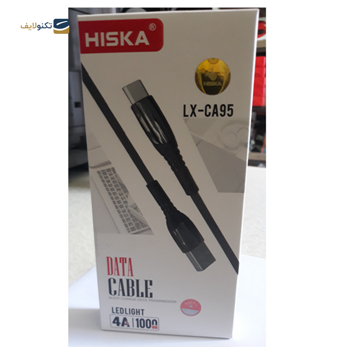  کابل تایپ سی هیسکا مدل LX-CA95 طول 1 متر - Hiska LX-CA95