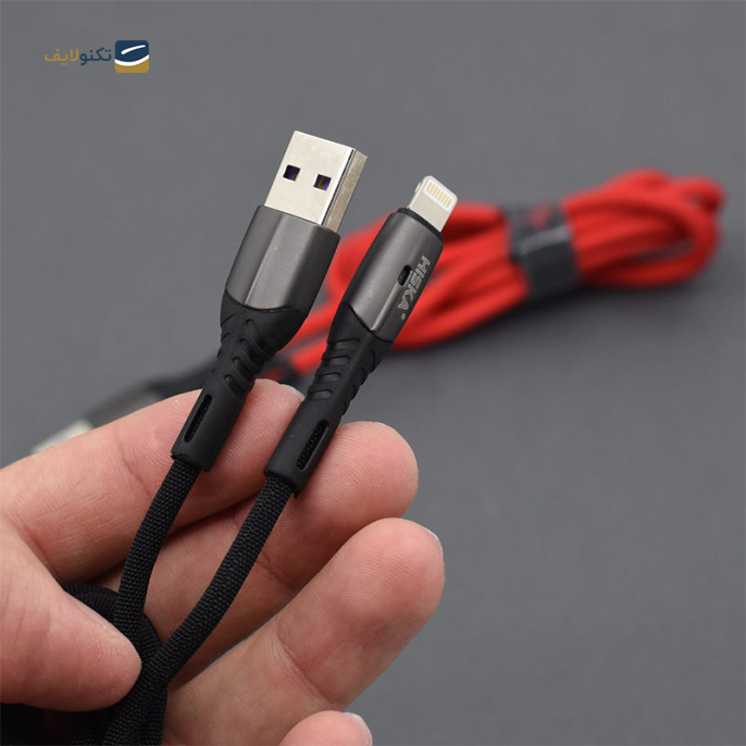  کابل لایتنینگ هیسکا مدل LX-CA95 طول 1 متر - Lightning Cable Hiska LX-CA95