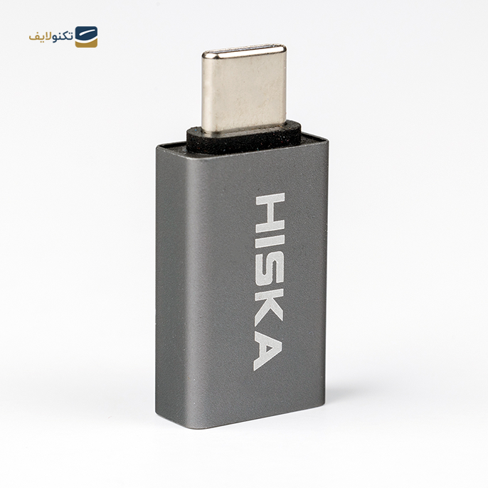 تبدیل OTG تایپ سی هیسکا مدل OT-01 - HISKA  OT-01 OTG USB To Type-C Adapter