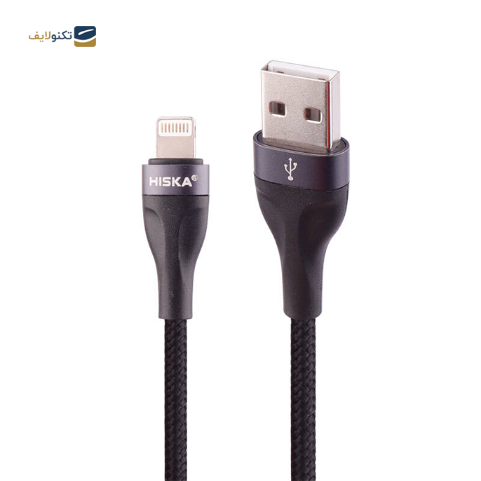  کابل لایتنینگ هیسکا مدل LX830 طول 1 متر - Hiska LX-830 5A 1m Lightning Cable