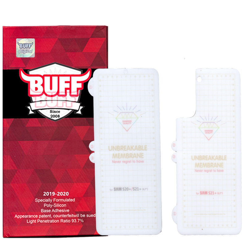 محافظ صفحه نمایش و پشت گوشی سامسونگ Galaxy S21 Plus بوف مدل Hg15 - Buff Hg15 Galaxy S21 Plus Back & Screen Protector