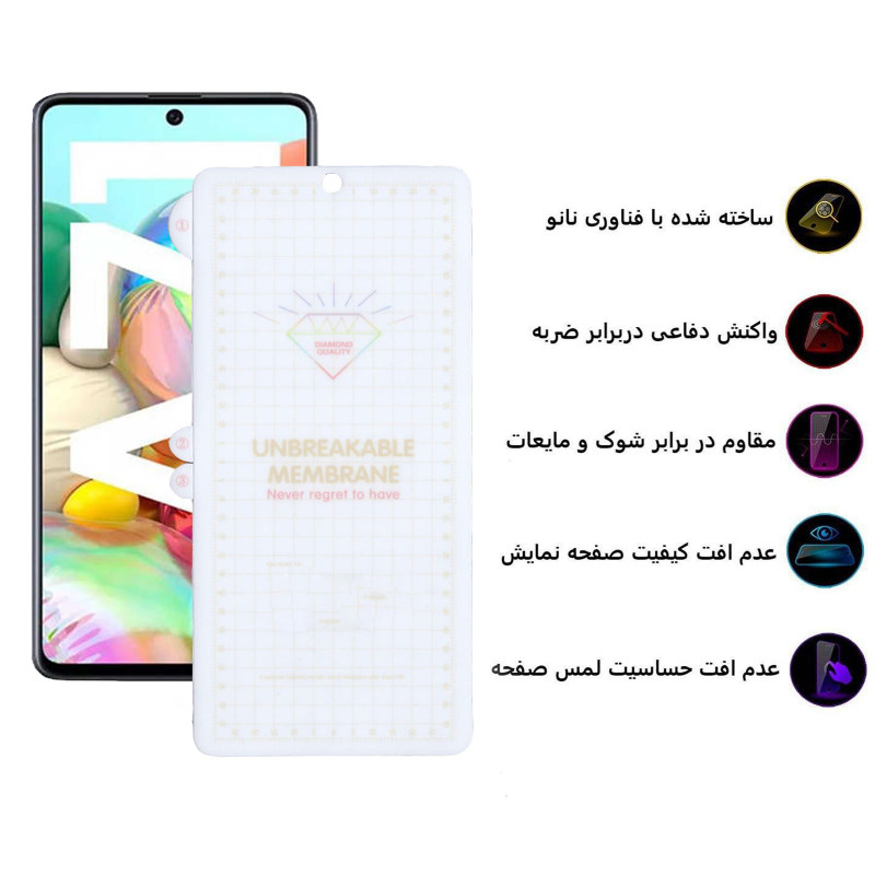 گلس گوشی سامسونگ گلکسی A71 بوف مدل Hg15 - Buff Hg15 Galaxy A71 Screen Protector