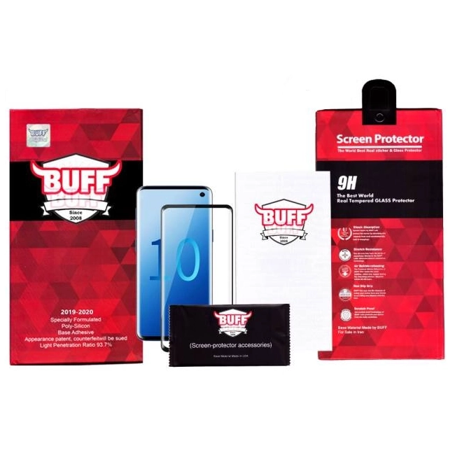 گلس گوشی سامسونگ گلکسی S10 بوف مدل Fg33 - Buff Fg33 Galaxy S10 Screen Protector