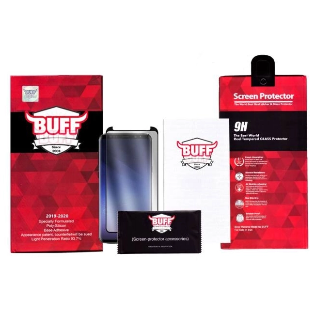 گلس گوشی سامسونگ گلکسی S9 پلاس بوف مات مدل Fm33 - Buff Fg33 Galaxy S9 Plus Screen Protector