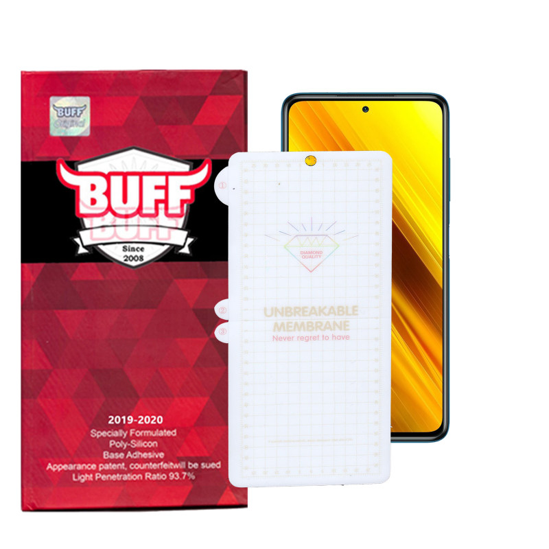 گلس گوشی شیائومی پوکو ایکس 3 بوف مدل Hg15 - Buff Hg15 Xiaomi Poco X3 Screen Protector