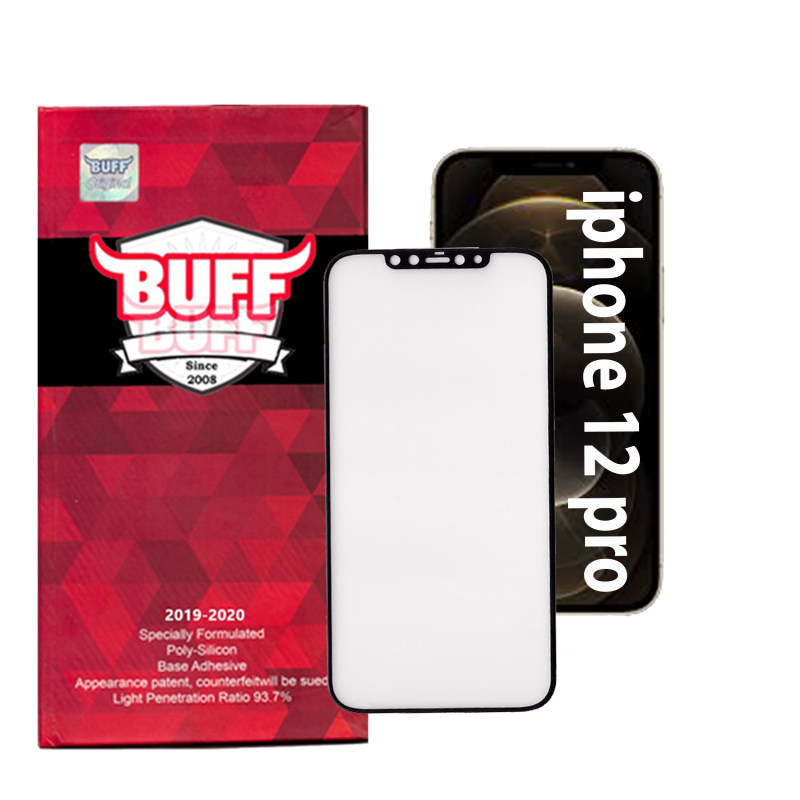 گلس گوشی اپل آیفون 12 پرو بوف سرامیکی مدل CFM9 - Buff CFM9 iPhone 12 Pro Screen Protector