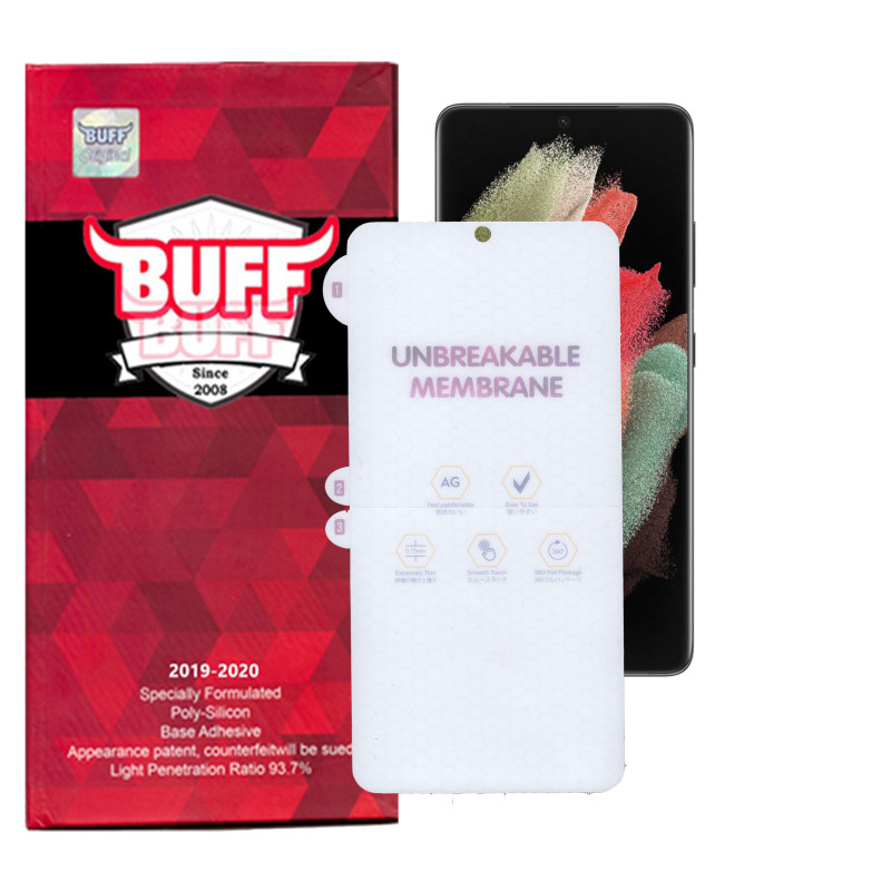 گلس گوشی سامسونگ گلکسی S21 الترا بوف مات مدل Hgm15 - Buff Hgm15 Galaxy S21 Ultra Screen Protector