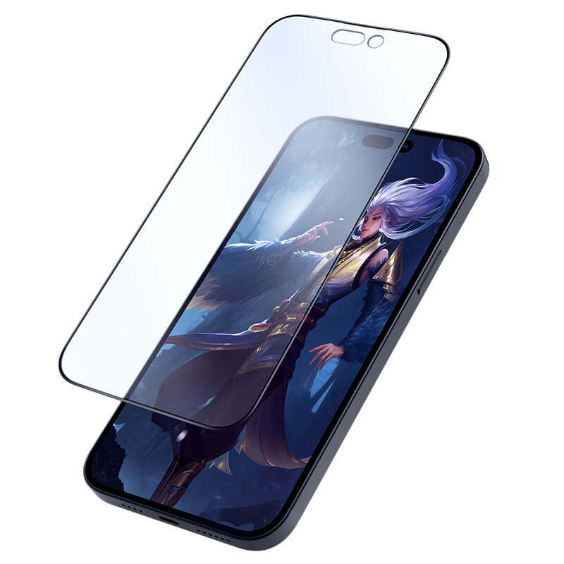 گلس گوشی اپل آیفون 14 پرو بوف مدل Cry-Double - Buff Cry-Double iPhone 14 Pro Screen Protector