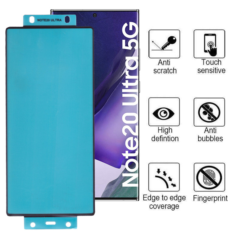 گلس گوشی سامسونگ گلکسی نوت 20 الترا بوف مدل Silicone - Buff Epic16 Samsung Galaxy Note 20 Ultra Screen Protector