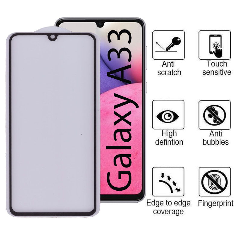 گلس گوشی سامسونگ Galaxy A33 بوف 5D مدل F33-G - Buff F33-G Galaxy A33 Screen Protector