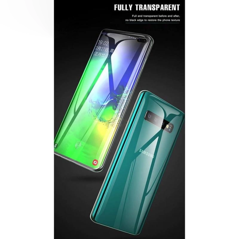 محافظ صفحه نمایش و پشت گوشی سامسونگ گلکسی S10 پلاس بوف مدل HgC15 - Buff HgC15 Samsung Galaxy S10 Plus Back & Screen Protector
